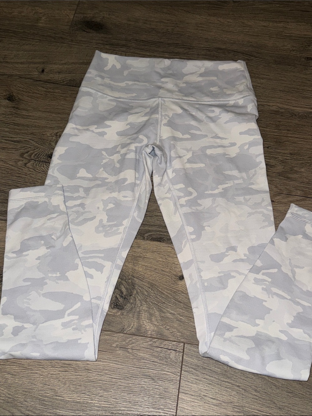 lululemon athletica Light Gray High-Rise Leggings